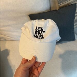 Dermot Kennedy official VIP merch - white cap